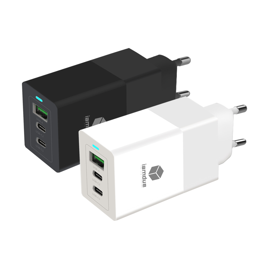 멀티 C타입 Gan 초 고속충전기 PPS 3포트 65W