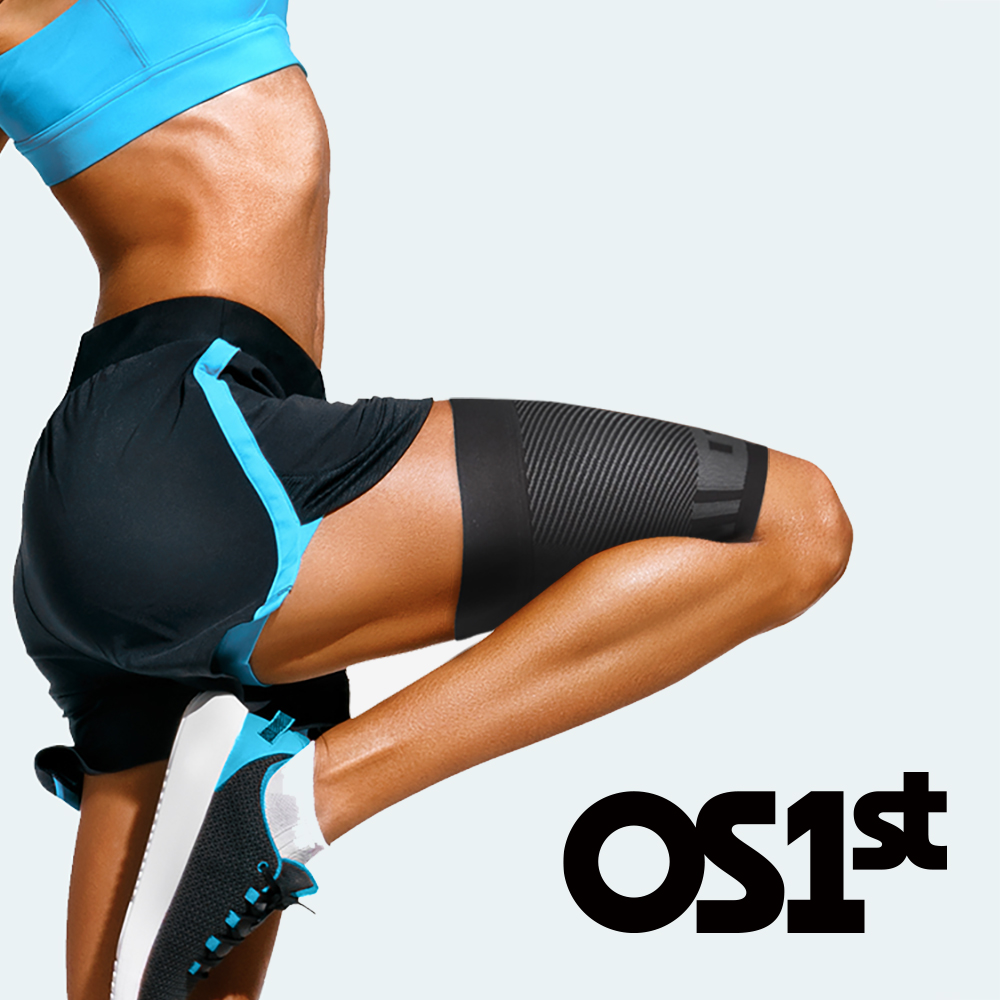 [OS1st QS4] 미국특허 햄스트링 허벅지 보호대 압박밴드 슬리브 러닝 축구