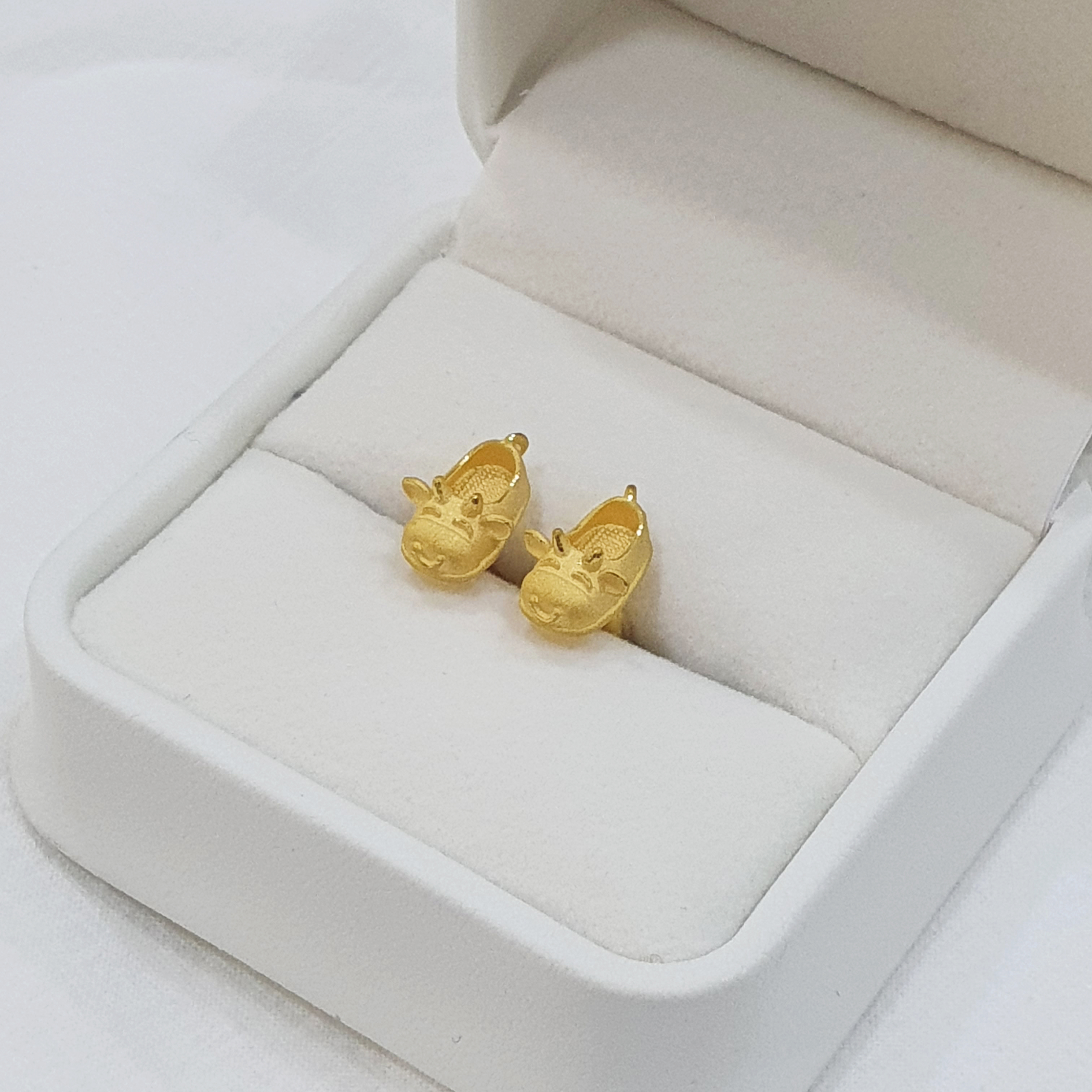 24k 순금 소꼬까신 돌반지 3.75g