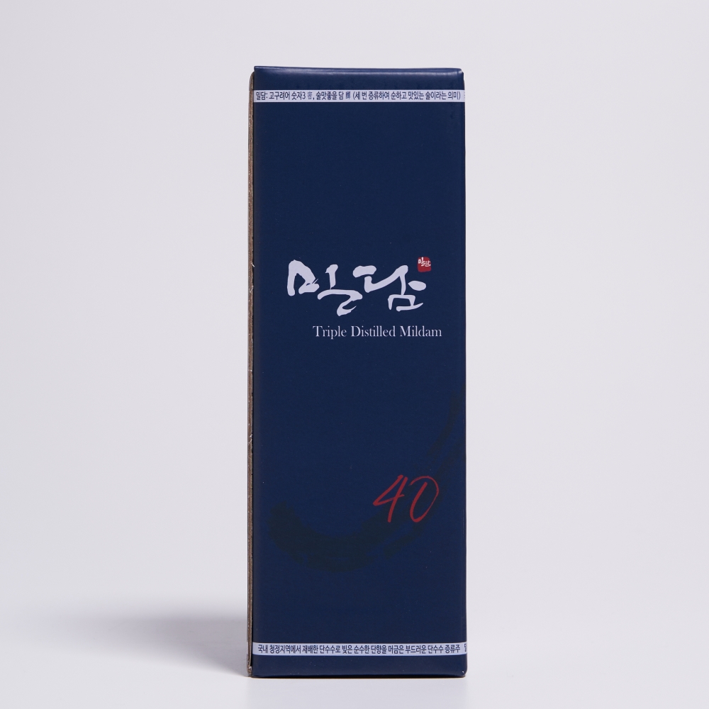 밀담 40도 360ml 술 단수수 럼 증류주 소주 착한농부 예천주(케이스포함) - 상세 이미지 3