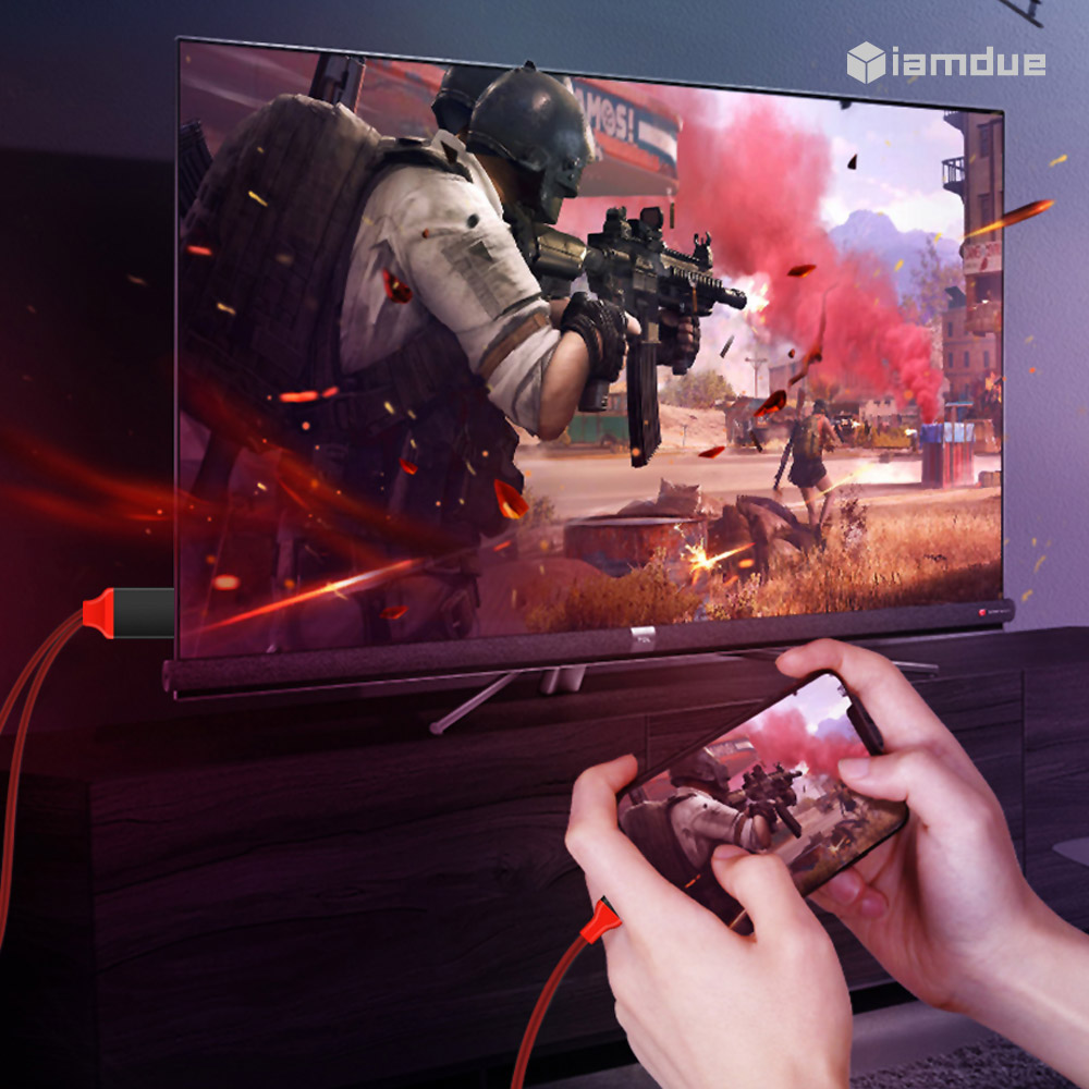 USB C to HDMI MHL 미러링 케이블 스마트폰 TV 연결 200cm - 상세 이미지 2