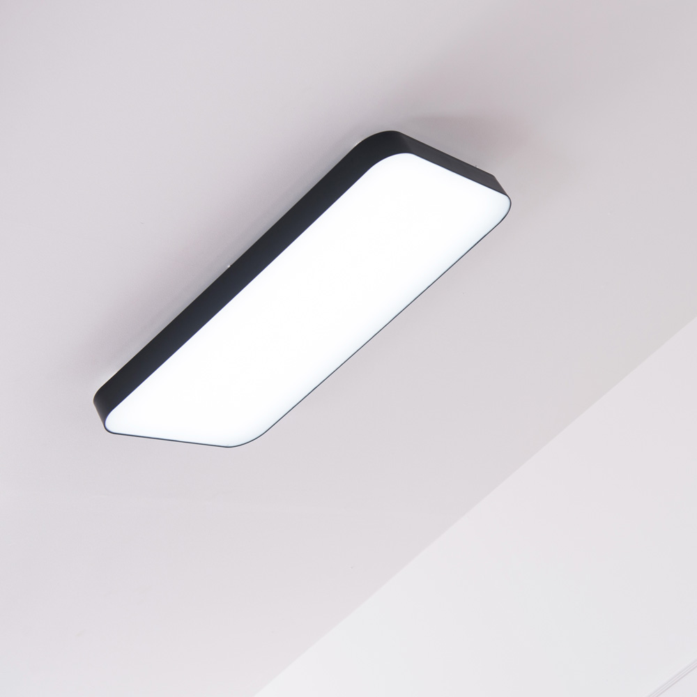 LED 커브드 시스템 거실등 60W 밀착형 화이트 주광색 - 상세 이미지 3