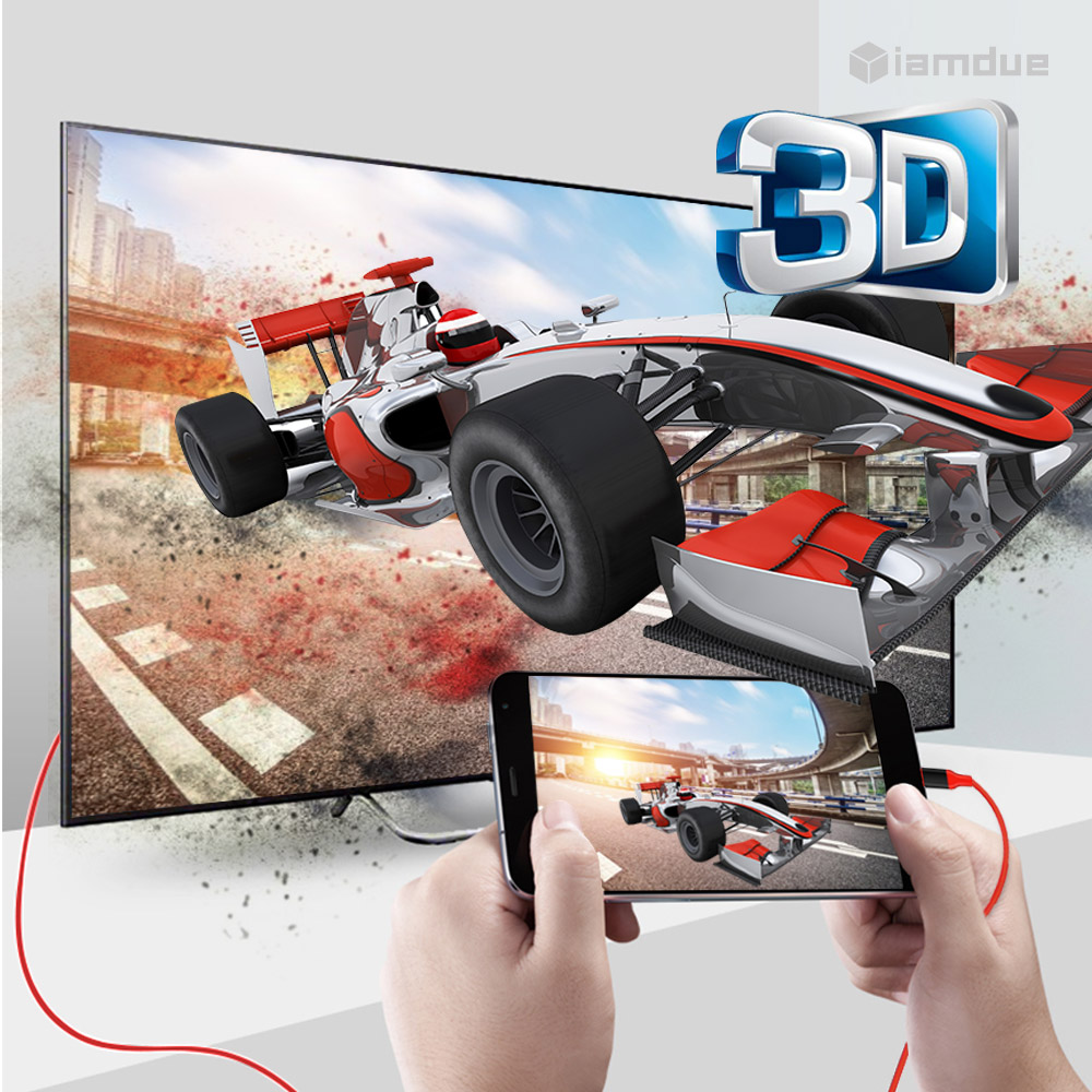 USB C to HDMI MHL 미러링 케이블 스마트폰 TV 연결 200cm - 상세 이미지 4