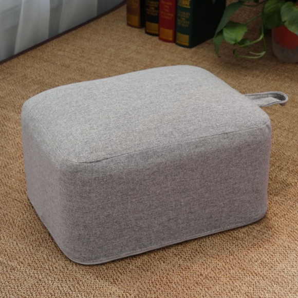 린넨스툴 커버분리 인테리어 보조의자 40x30x20 - 상품 이미지