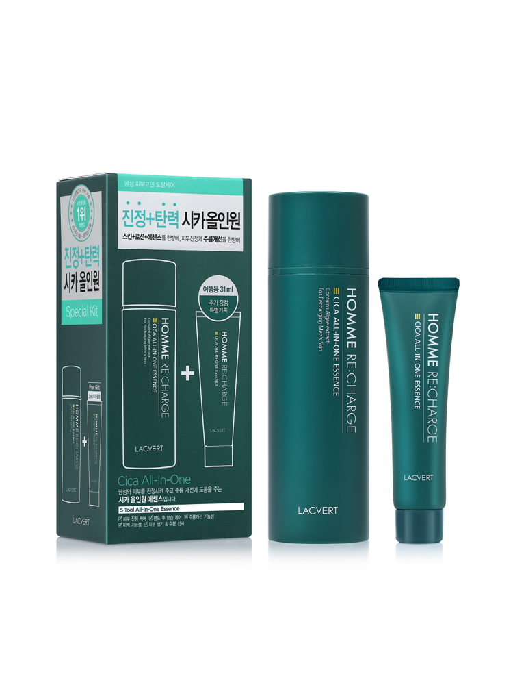 라끄베르 옴므 리차지 올인원 에센스 150 mL / 옴므 리차지 시카 올인원 에센스 기획 (택 1) - 상세 이미지 2