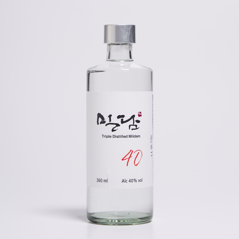 밀담 40도 360ml 술 단수수 럼 증류주 소주 착한농부 예천주(케이스포함) - 상세 이미지 2