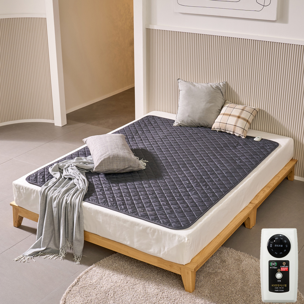 탄소매트 EMF 전기요 장판 온열매트 전자파안심 침대 2인용 더블
