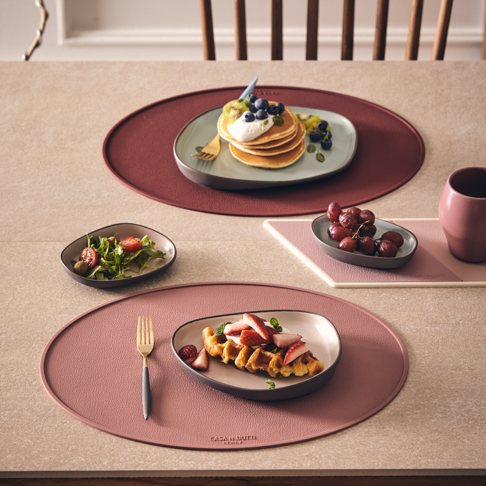 까사무띠 아모르 실리콘 테이블매트 식탁매트 방수 플레이트 엘리스