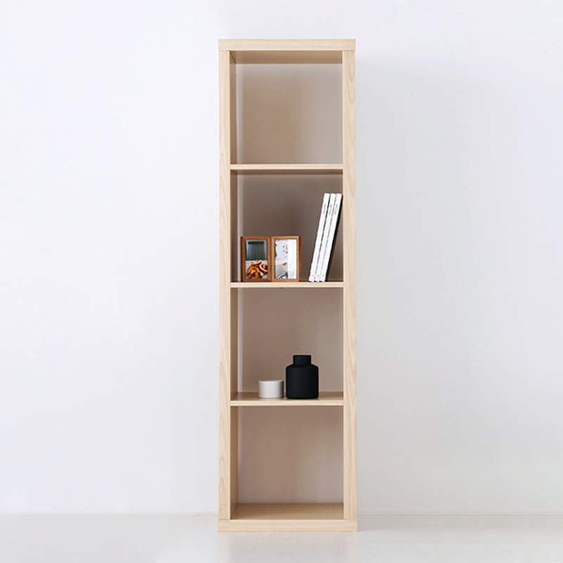 SCALAM 책장 1x4 413mmx390mmx1470mm, 4단, 버치 5989.1062