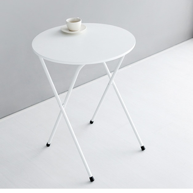 카페 미니테이블 높은 사이드테이블 얇은 안방 테이블