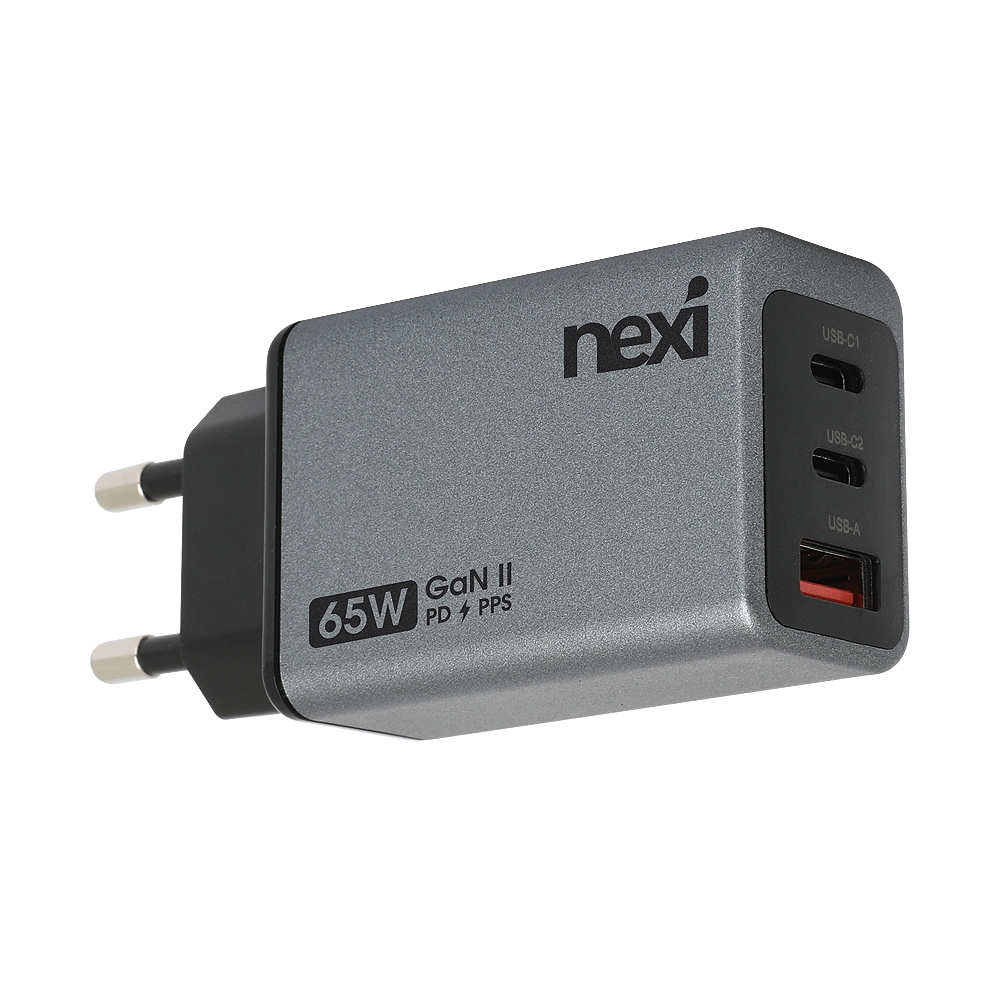 65W GaN 고속충전기 USB C타입 3포트 핸드폰 스마트폰 버즈 워치 초고속 어댑터 - 상세 이미지 2