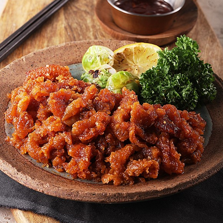 닭껍질 숯불 찹쌀 구이 캠핑음식 맥주안주 특허받은 150g 5팩 7인분 - 상품 이미지