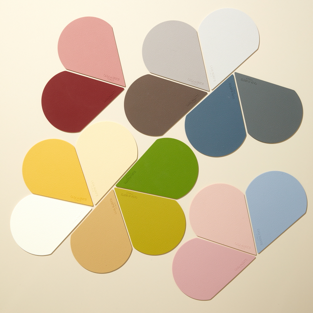 까사무띠 아모르 실리콘 티코스터 컵받침 방수 아망떼