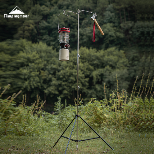 캠핑문 올 스테인리스 파일드라이버 PRO 랜턴걸이 D-240 이미지 2