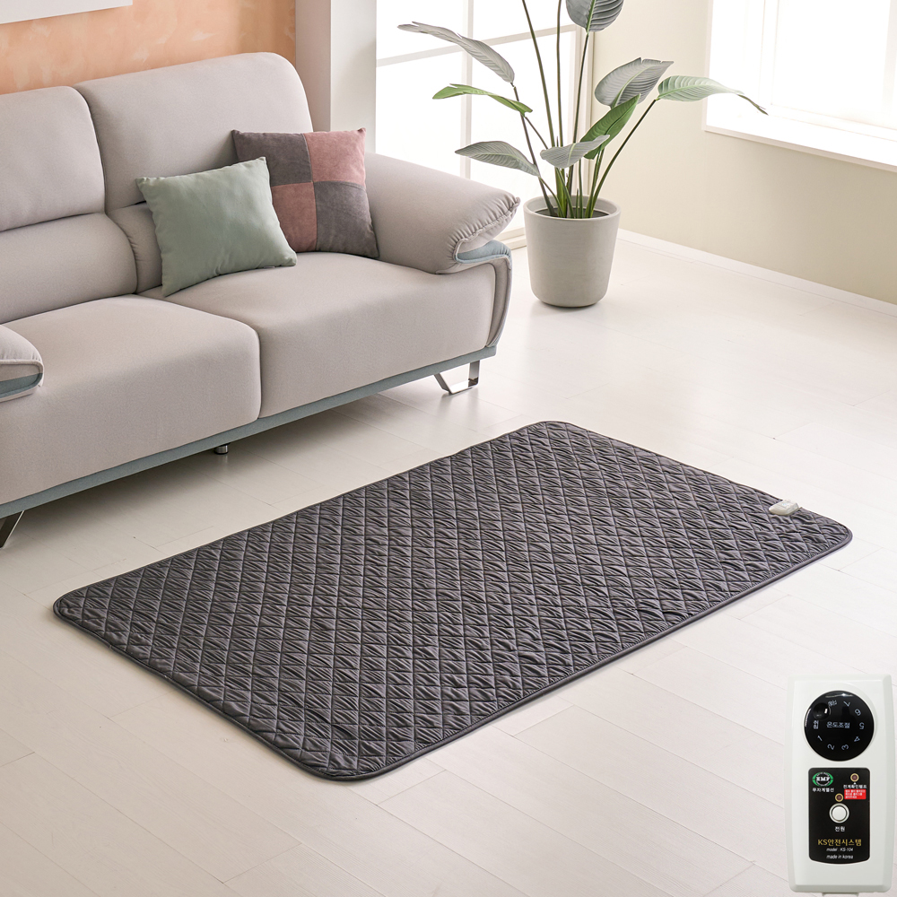 탄소매트 EMF 전기요 장판 온열매트 전자파안심 침대 2인용 더블