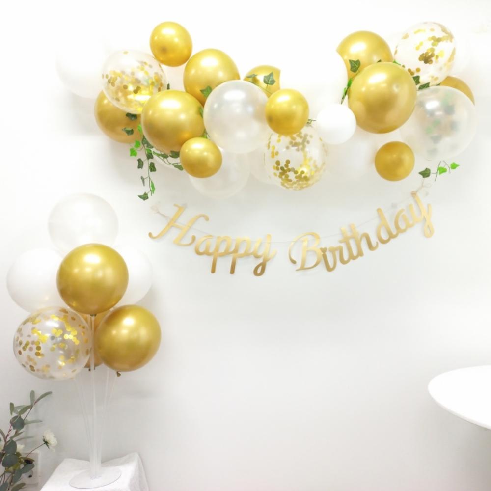 조화줄기 클라우드풍선 생일파티 세트 - 상세 이미지 2