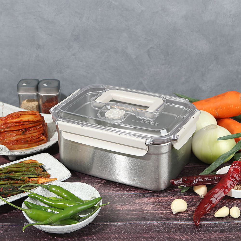 락앤락 숨쉬는 스텐 김치통 상세 이미지