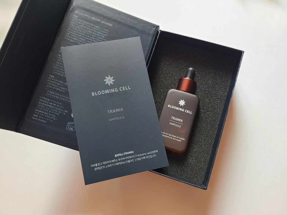 블루밍셀 미백기능성 기미 색소침착 화이트닝 트라넥삼산 광채 앰플 - 상세 이미지 2