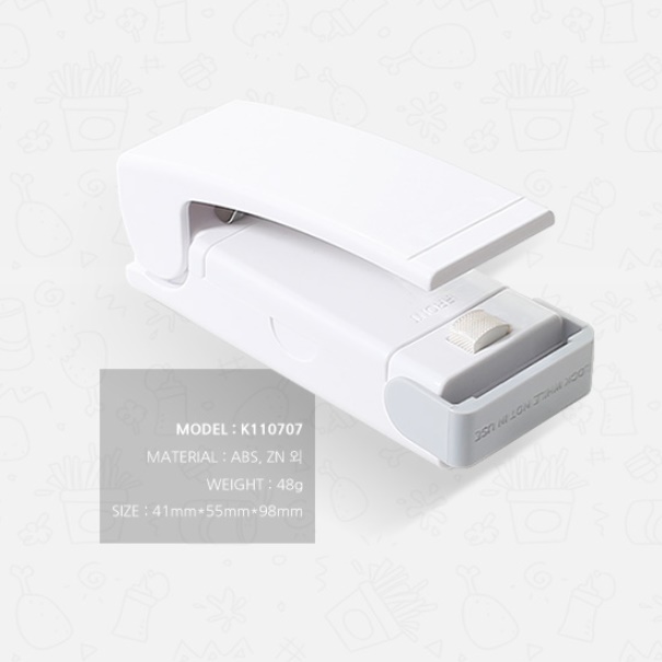 휴대용 업소용 가정용 비닐 미니 실링기 열 접착기 과자 밀봉기 음식 포장기계