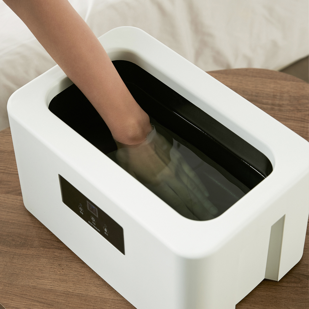 에코따숨 마스터 파라핀 베스 용해기 가정용 효과 손 발 내열PP