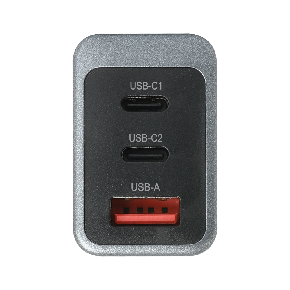 65W GaN 고속충전기 USB C타입 3포트 핸드폰 스마트폰 버즈 워치 초고속 어댑터 - 상세 이미지 5
