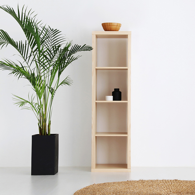 SCALAM 책장 1x4 413mmx390mmx1470mm, 4단, 버치 5989.1062 이미지 6