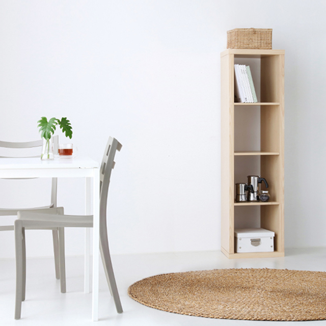 SCALAM 책장 1x4 413mmx390mmx1470mm, 4단, 버치 5989.1062 - 상세 이미지 5