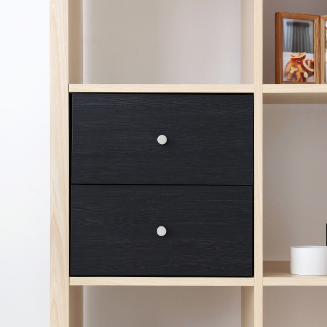 SCALAM 인서트서랍 2단 블랙브라운 4170.8893