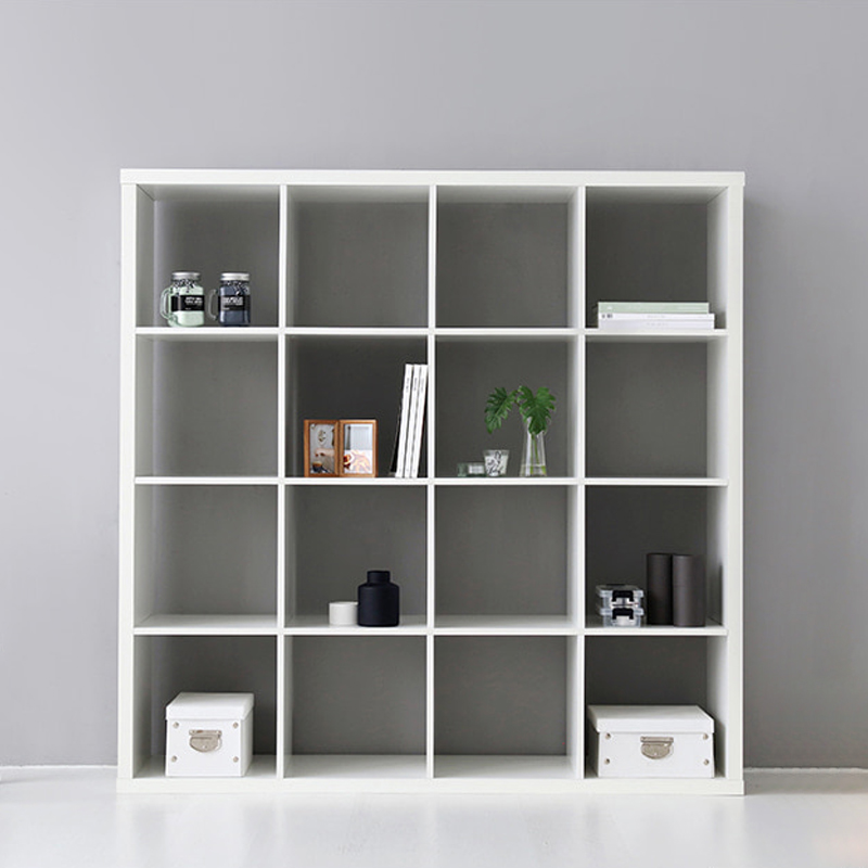 SCALAM 책장 4x4 화이트 3035.5877