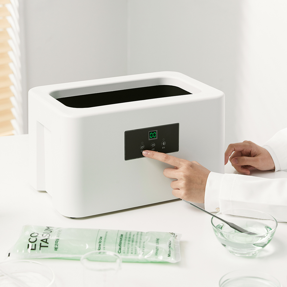 에코따숨 마스터 파라핀 베스 용해기 가정용 효과 손 발 내열PP