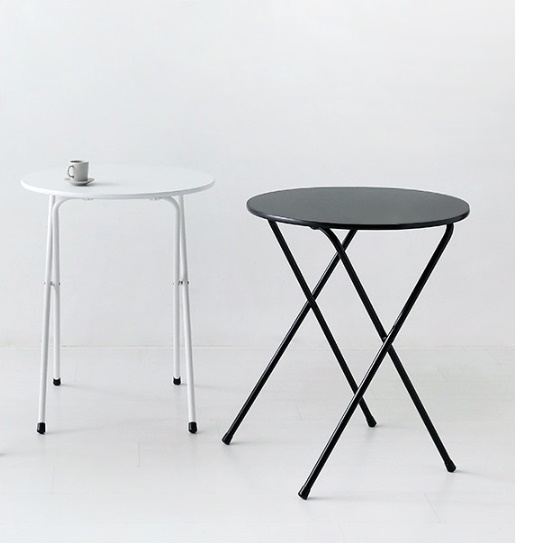 카페 미니테이블 높은 사이드테이블 얇은 안방 테이블