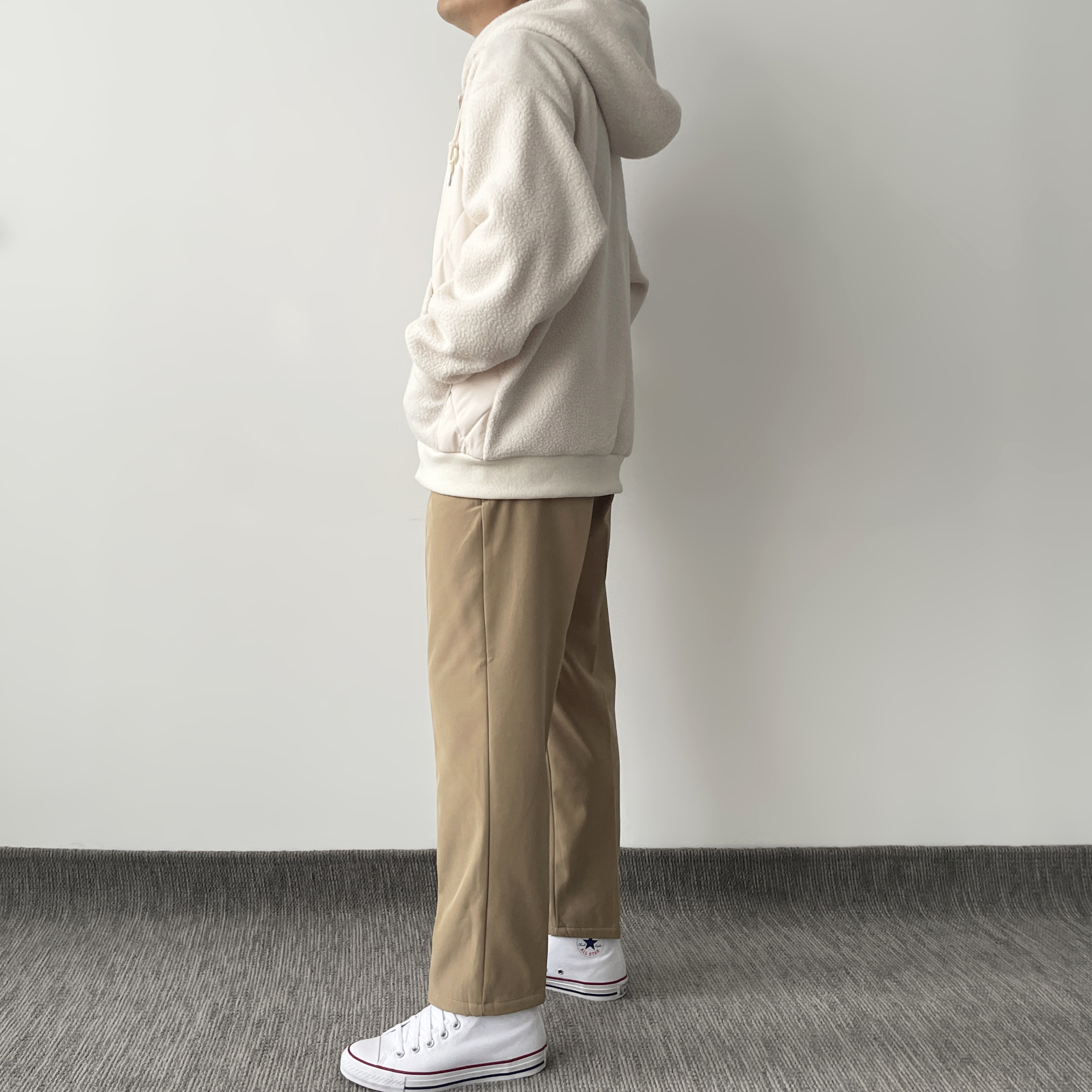 보아후드집업 남자양털후리스 이미지 4