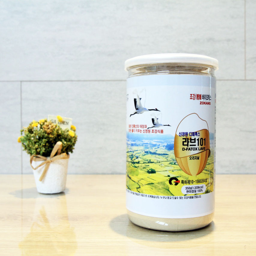 [속시원한] 라브 101 FOS 라이스브랜 철원 현미 미강 분말 유산균 먹이 350g [조강식품 신정원]