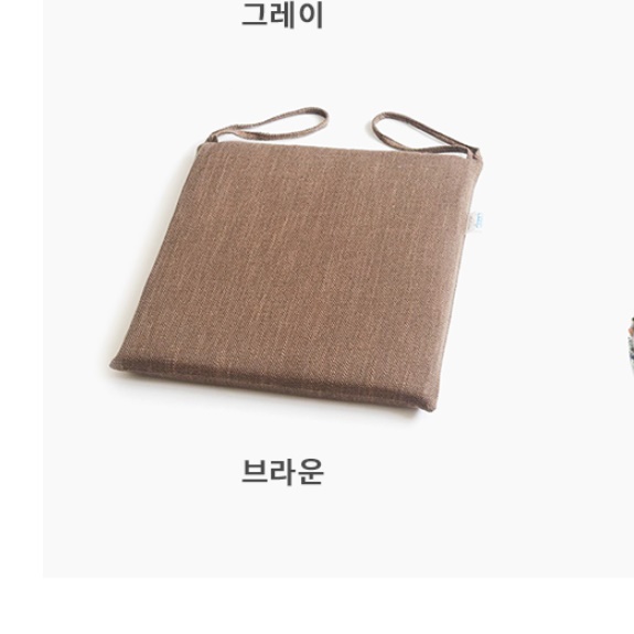 끈 달린 방석 운전 방석 운전자 고등학생 얇은 방석 - 상세 이미지 2