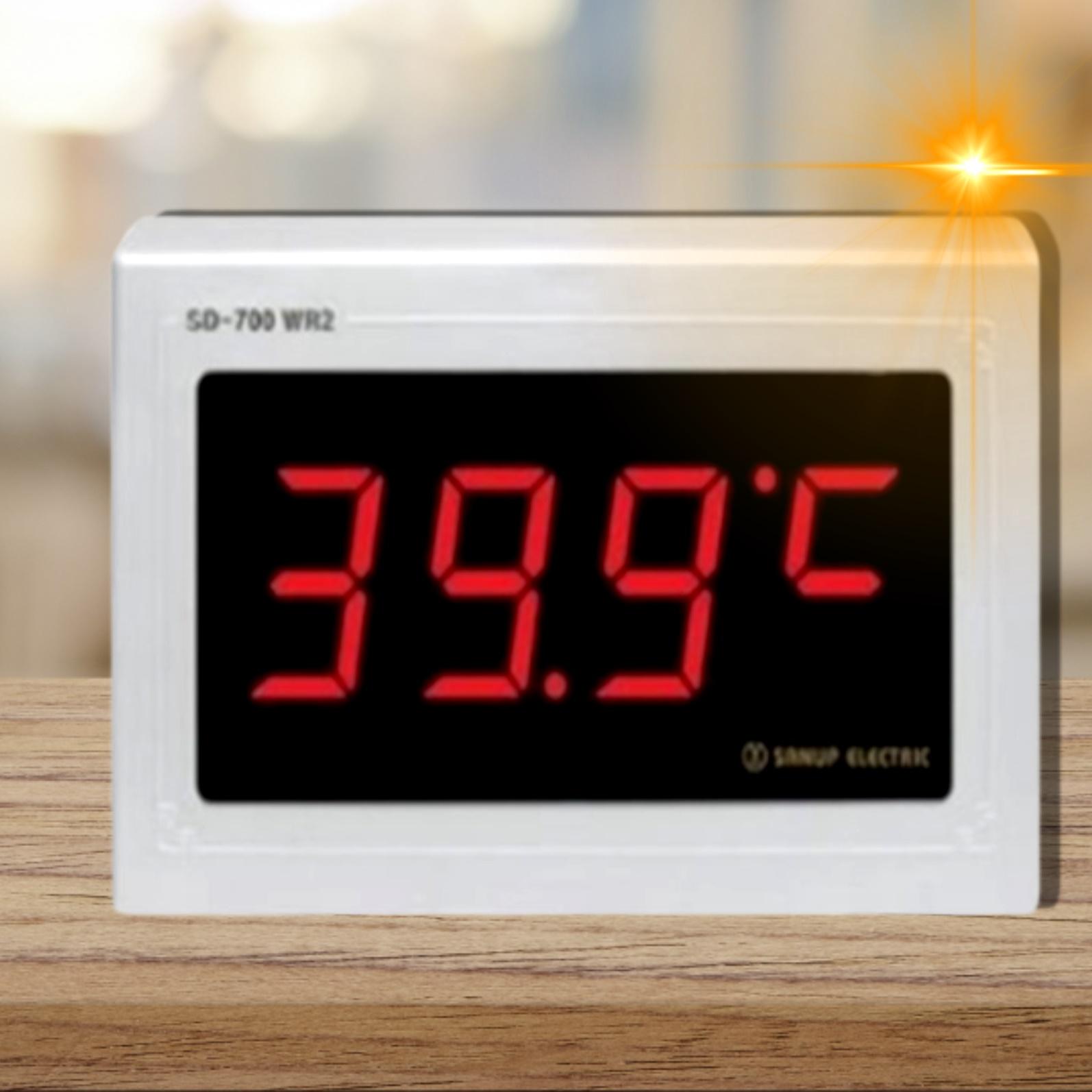 수영장 온도계 대형 온도계 고온용 전자식 공업용 목욕탕 사우나 온도계