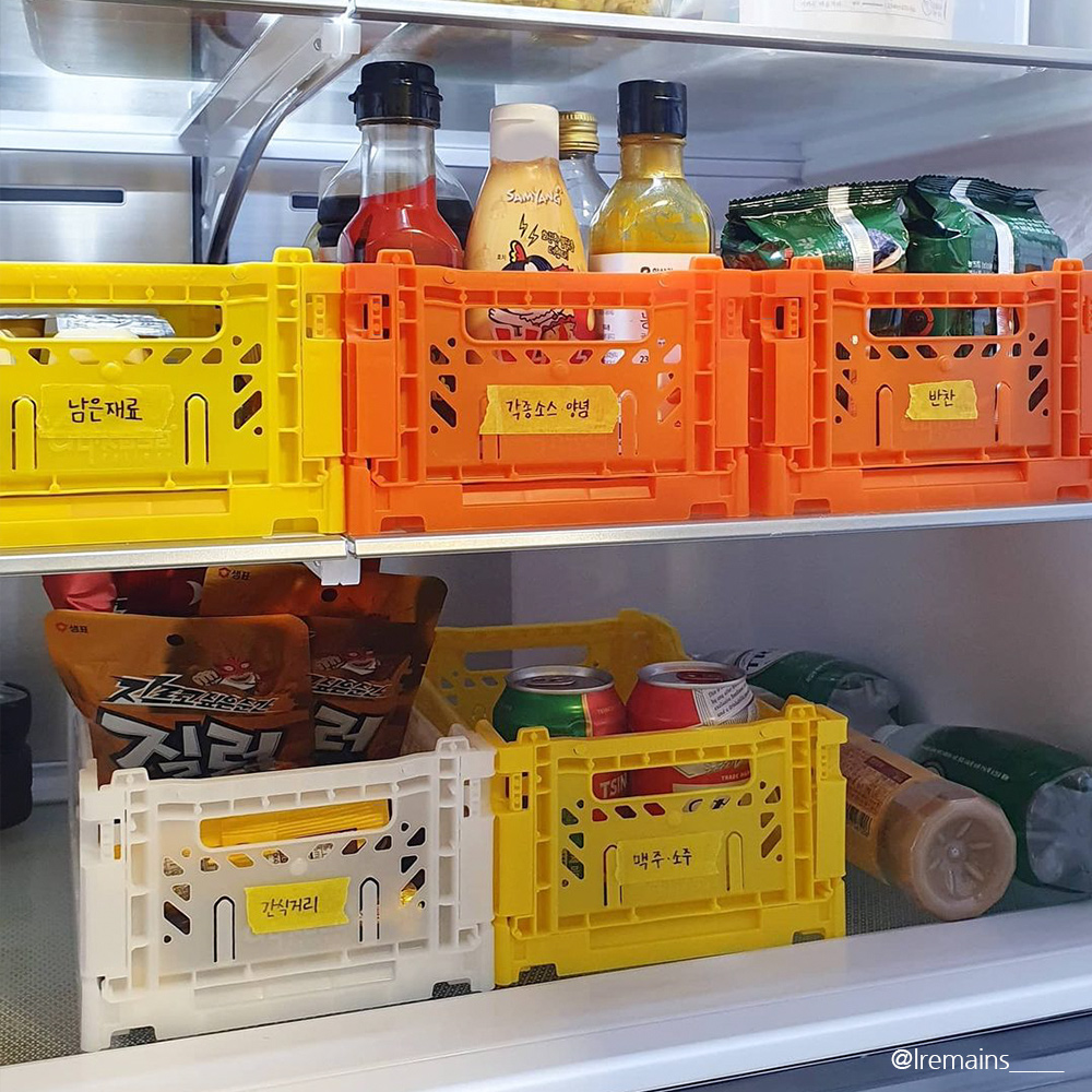 아이카사 폴딩박스 S orange