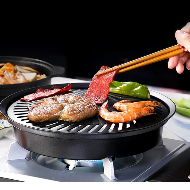 캠핑 가스 불판 야외 그릴 야외용 불판 고기집 화로 집에서 고기 굽기 감성 캠핑용 그리들