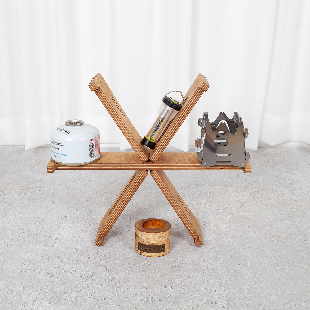 태서77 난로받침대 캠핑 우드 거치대 스탠드