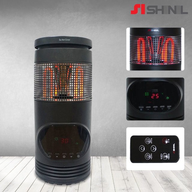 신일 정품 SEH-R150S ECO원적외선히터 석영관히터 리모컨히터 전기히터 전기난로 전기온풍기