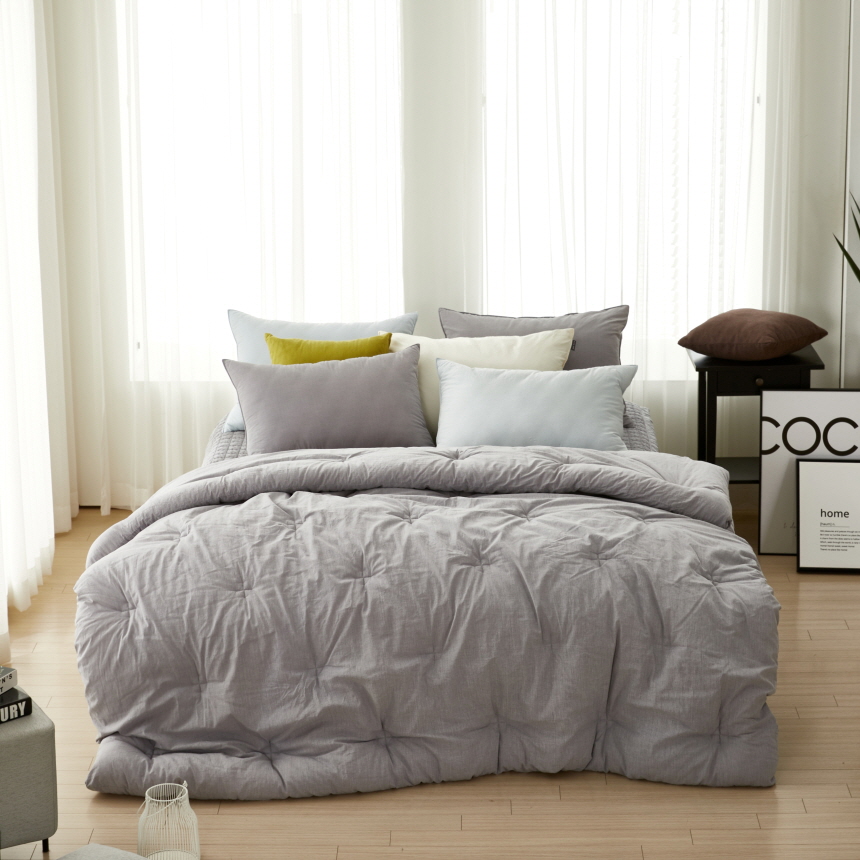 호텔침구 80수 순면 사계절 퀸 라지킹 침구 이불 세트