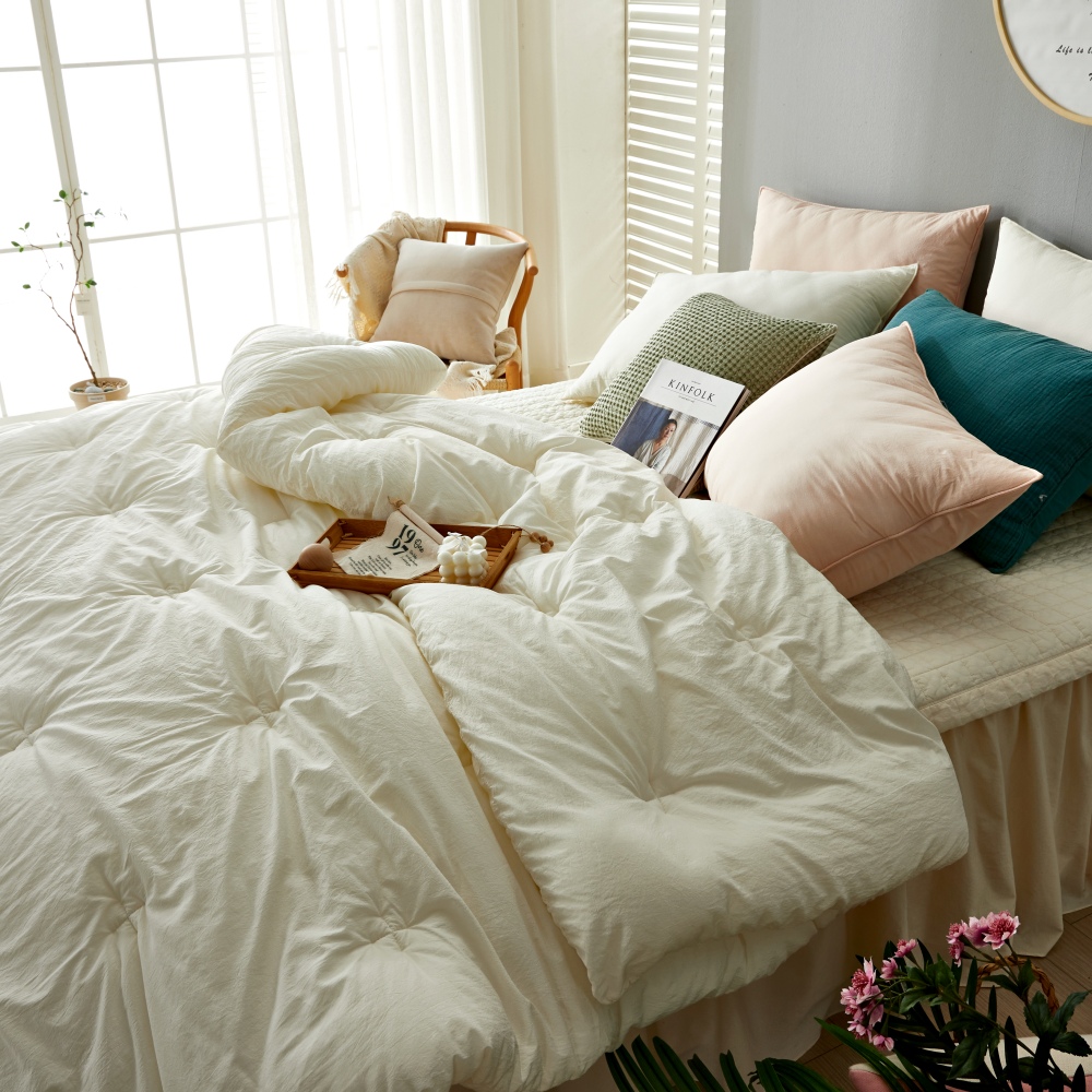 호텔침구 80수 순면 사계절 퀸 라지킹 침구 이불 세트