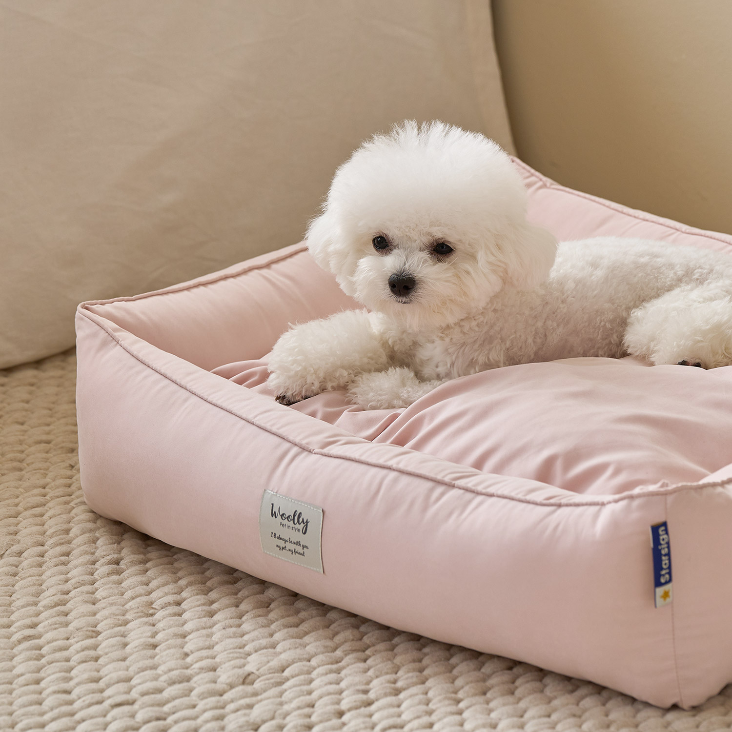 울리 포그니 알러지케어 강아지 방석 고양이 쿠션 M - 상세 이미지 2