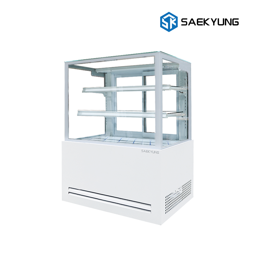세경 제과쇼케이스 900 카페 마카롱 케이크 쇼케이스 음료 냉장고 화이트 뒷문형
