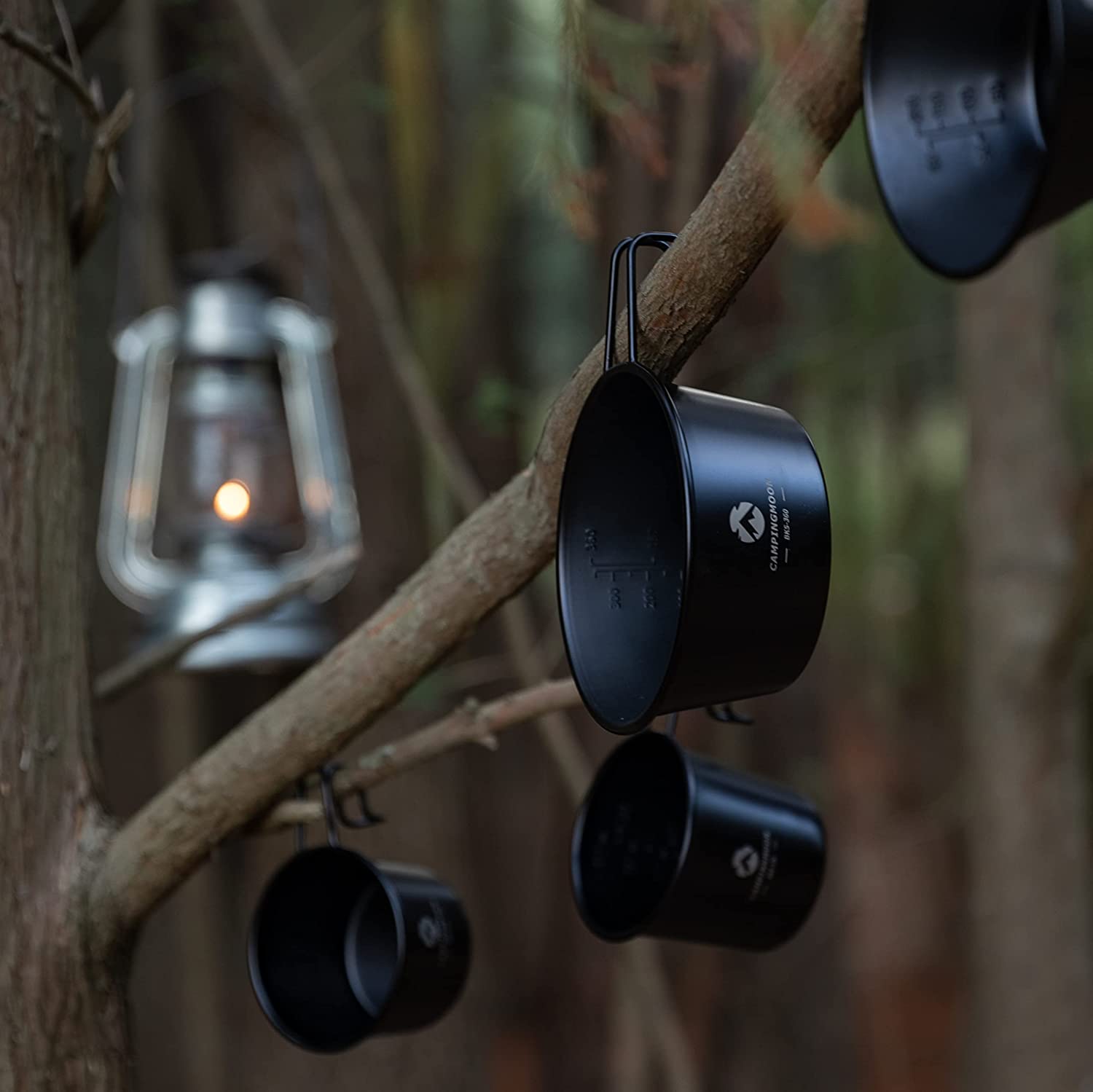 캠핑문 304 스테인레스 시에라컵 블랙 310ml BKS-220