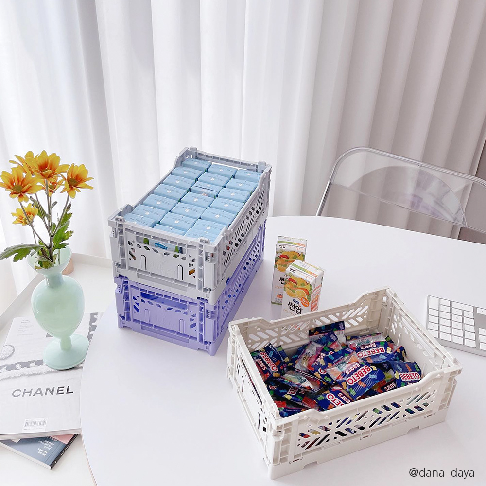 아이카사 폴딩박스 S light grey 이미지 6