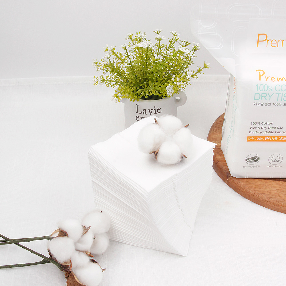 예꼬맘 신생아 아기 유아 순면 건티슈 150매, 4개