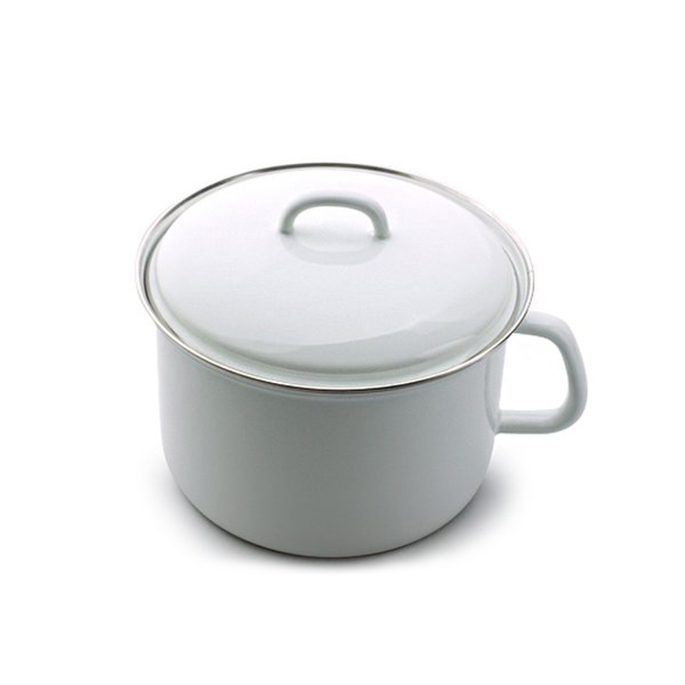 리스 클래식 법랑 편수컵 냄비 20cm - 상품 이미지