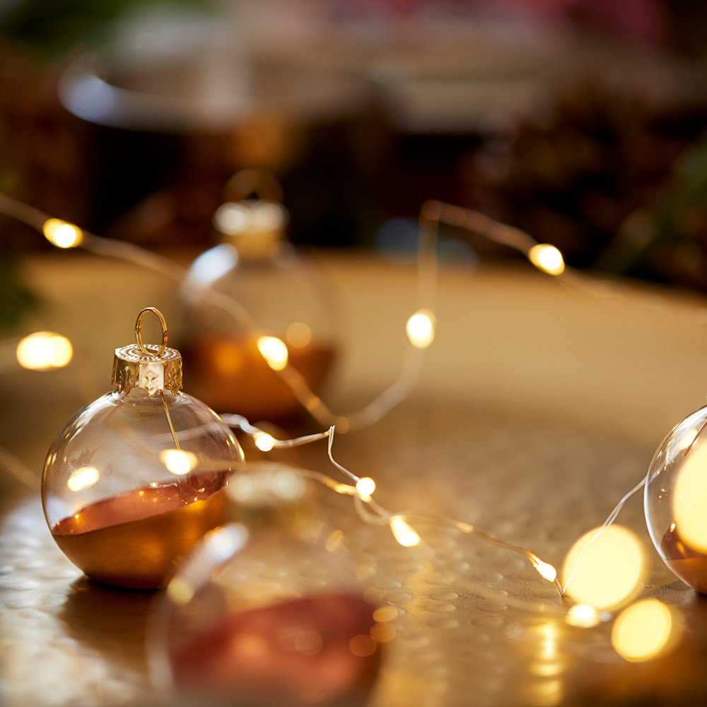 홈트너 크리스마스전구 트리데코 파티 꾸미기 장식 LED 와이어전구 100구 혼합색