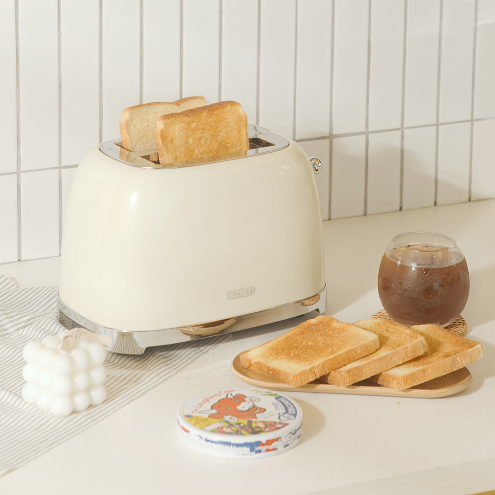 쿠잉 토스트기 토스터기 토스트기계 가정용 결혼선물 신혼부부집들이 크림