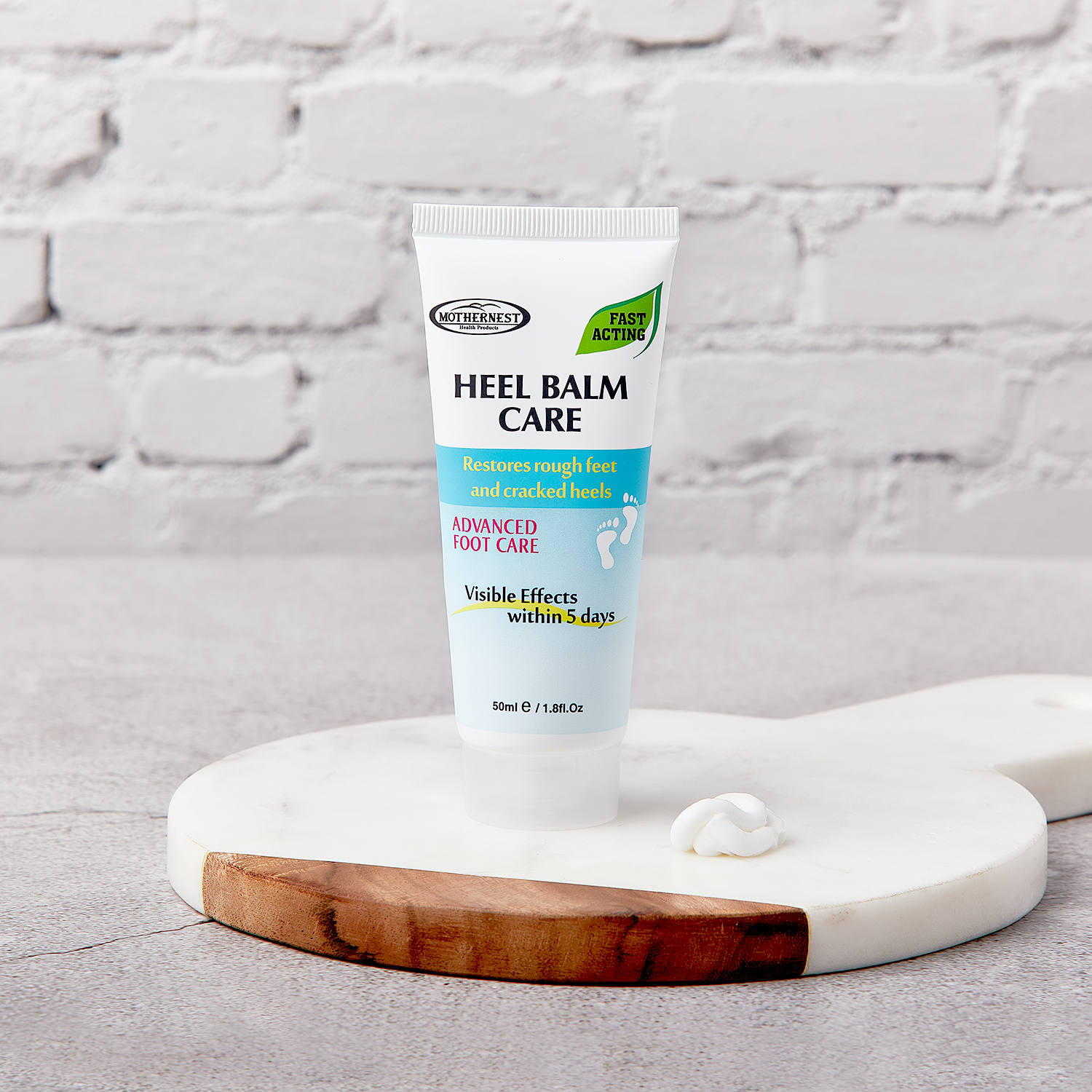마더네스트 발뒤꿈치각질 제거제 갈라짐 크림 팩 풋케어 스틱 밤 힐밤 케어 50ml, 1개 - 상세 이미지 3